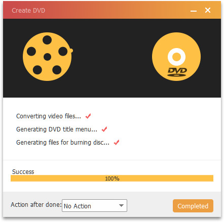 Transferir vídeo para DVD