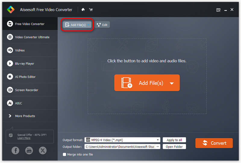 Adicionar arquivos