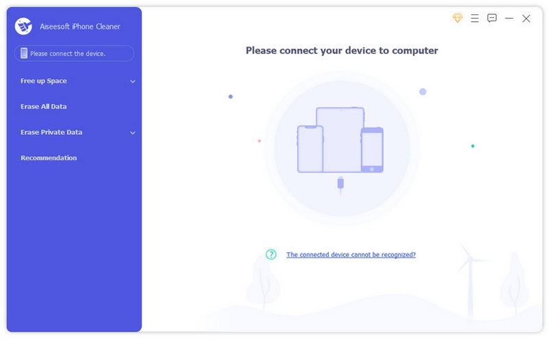 Conecte o USB a ambos os dispositivos.