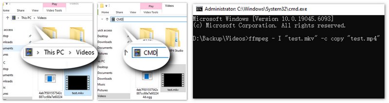 MKV para MP4 FFmpeg
