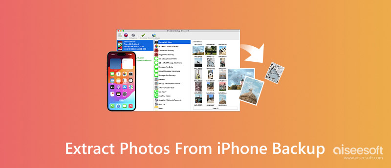 Extrair fotos do backup do iPhone