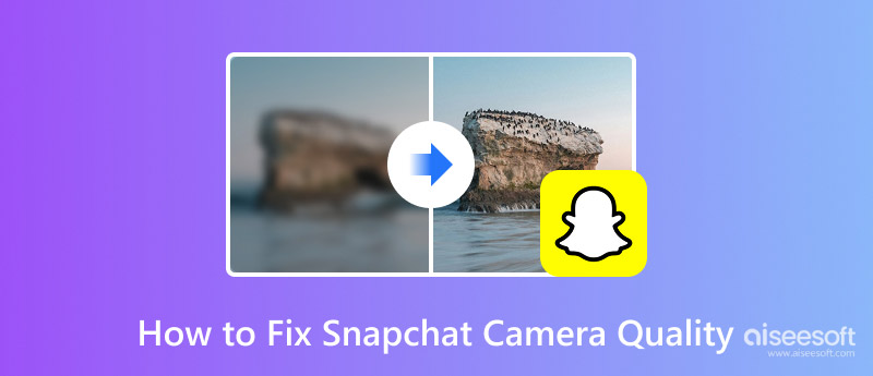 Corrigir a qualidade da câmera do Snapchat