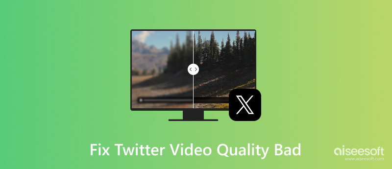 Corrigir problemas de qualidade de vídeo no Twitter