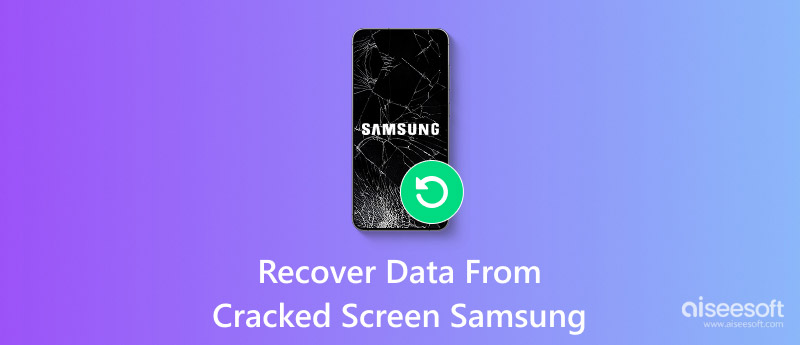 Recuperar dados de tela quebrada Samsung