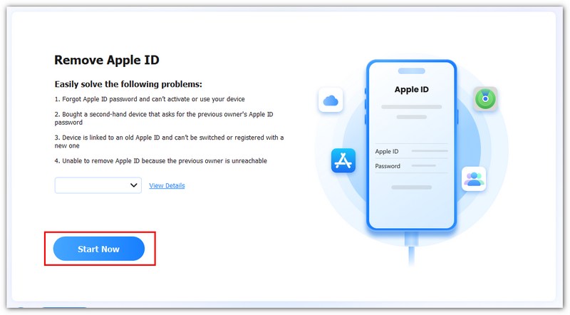 Comece agora a remover o ID Apple
