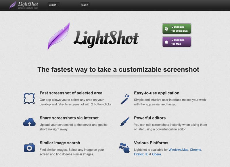 Lightshot To Screenshot On Windows