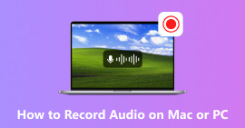 Grave áudio no Mac ou PC