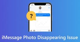 Foto desaparecendo do iMessage