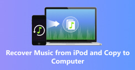 Recuperar músicas do iPod e copiá-las para o computador.