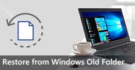 Restaurar da pasta antiga do Windows