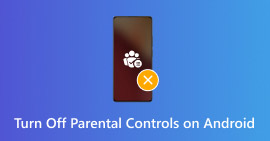Desativar o controle dos pais no Android