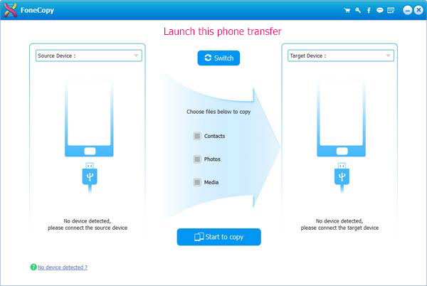 Conecte o Android e o iPhone ao computador