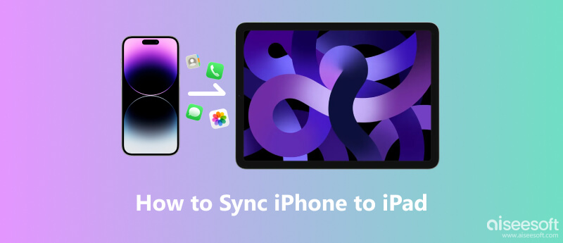 Como sincronizar o iPhone ao iPad