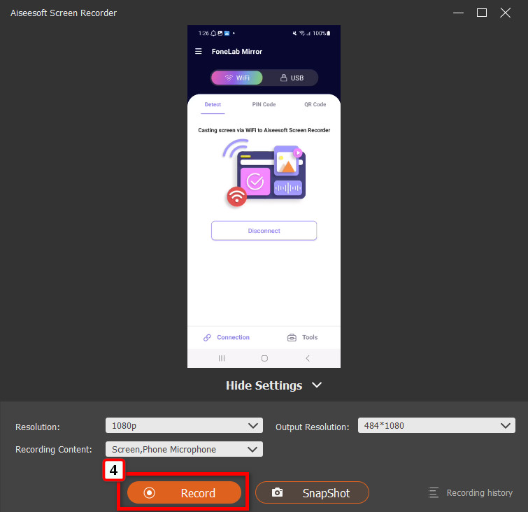 Ativar gravação de chamadas no gravador de voz Samsung