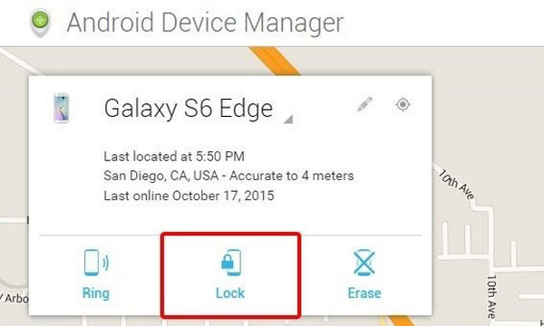 Gerenciador de dispositivos Android