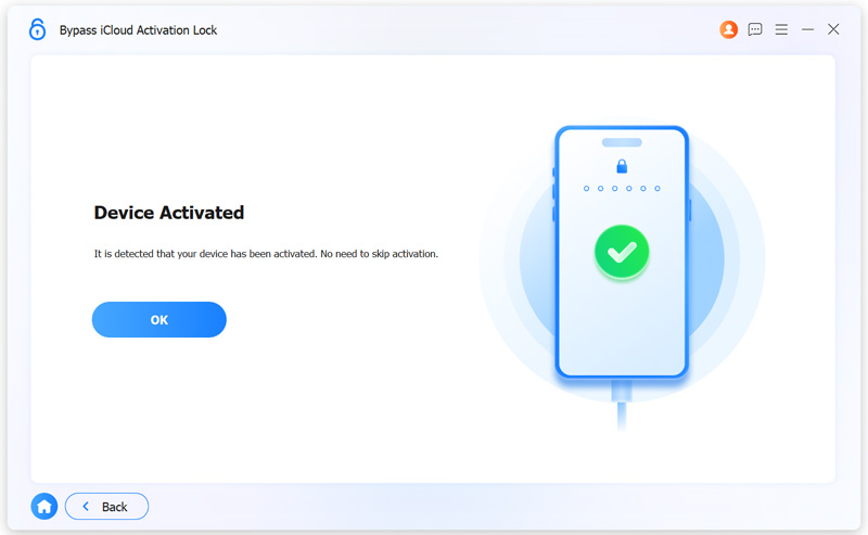Ignorar bloqueio de ativação do iCloud Dispositivo ativado