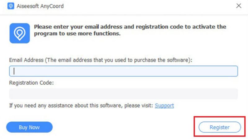 Digite o e-mail e o código