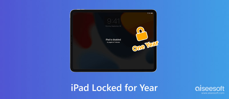 iPad bloqueado por um ano