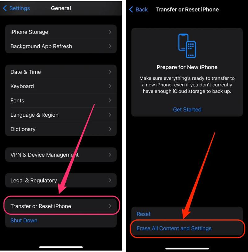 Redefinir Resotre iPhone sem carregar