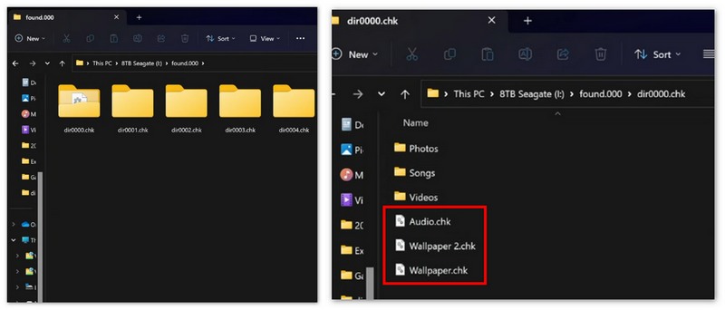 Locate Chk File