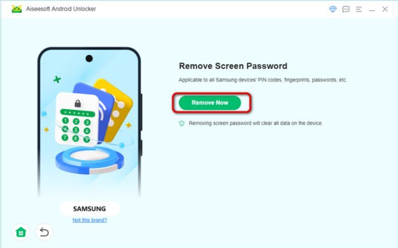 Remova agora para desbloquear