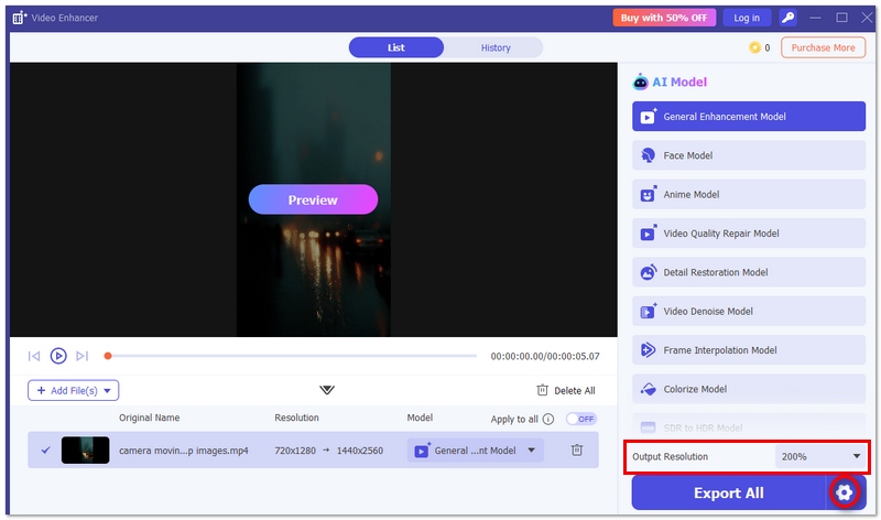Ajustar enquadramento e formato