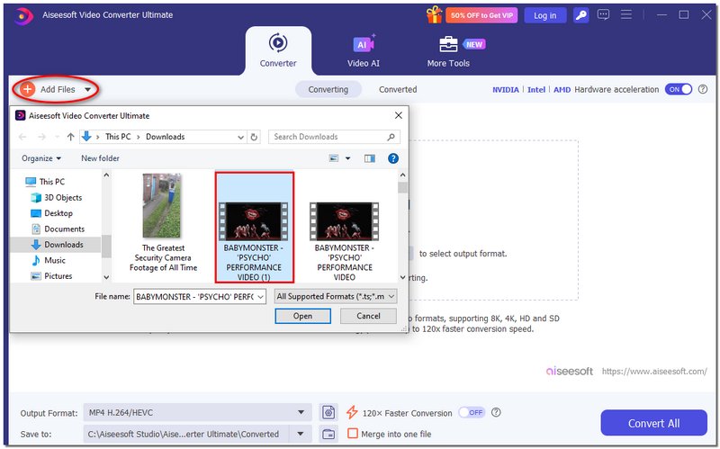 Adicionar o arquivo