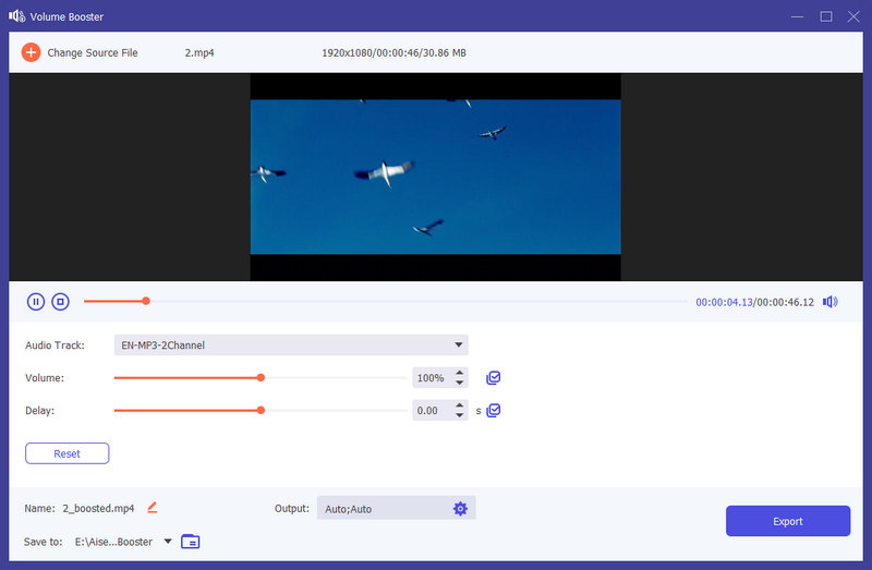 Impulsionador de volume do Windows Aisee
